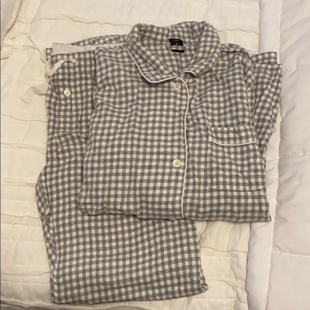 J. Crew flannel pajamas